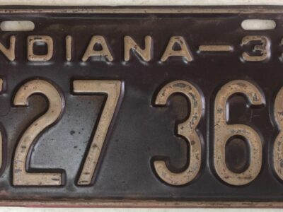 LICENSE PLATE Tractor Tag 1980 INDIANA 3921 K 3923 24 25 26 etc Details about    Choice Z218 